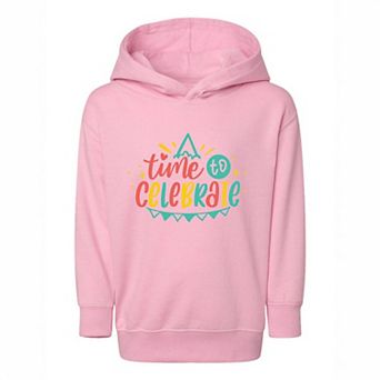 Time To Celebrate Toddler Graphic Hoodie