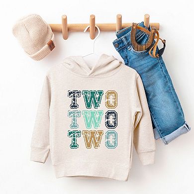 Two Two Two Toddler Graphic Hoodie