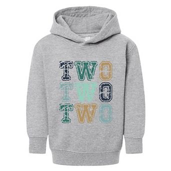 Two Two Two Toddler Graphic Hoodie