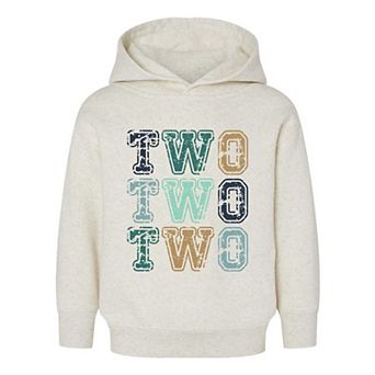Two Two Two Toddler Graphic Hoodie