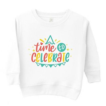 Time To Celebrate Toddler Graphic Sweatshirt