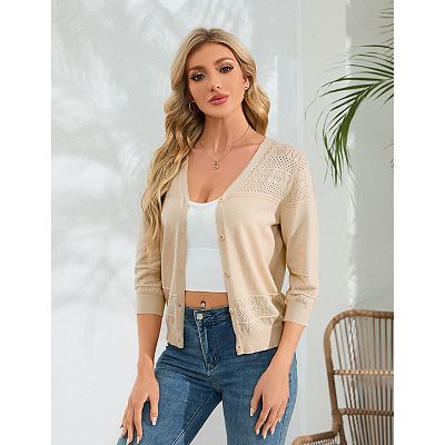 cropped cardigan for dresses Navy XS Pairs effortlessly with the coordinating knitwear collection (sold separately) How To Style A Cropped