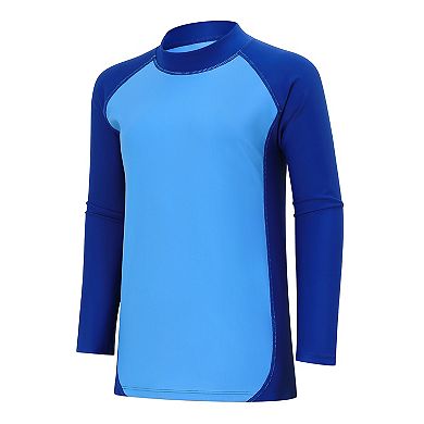 Sporti Youth Unisex Black Rashguard UPF 50+