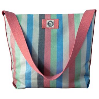 Reusable Large Shopping Bags, Colorful Planet Earth Friendly, Handmade Bag For Work
