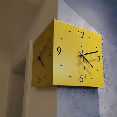 Voice Sensor Backlit Corner Clock