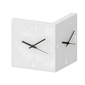 Voice Sensor Backlit Corner Clock