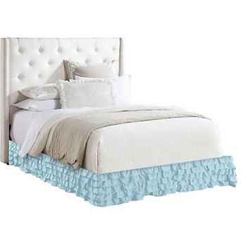 Elegant Comfort Multi-Ruffle Bed Skirt - Classy Bedskirt