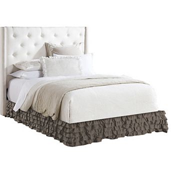 Elegant Comfort Multi-Ruffle Bed Skirt - Classy Bedskirt