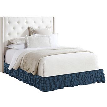 Elegant Comfort Multi-Ruffle Bed Skirt - Classy Bedskirt