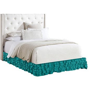 Elegant Comfort Multi-Ruffle Bed Skirt - Classy Bedskirt