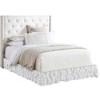 Elegant Comfort Multi-Ruffle Bed Skirt - Classy Bedskirt
