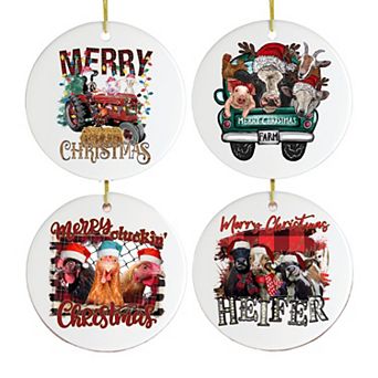 Christmas on a Farm Ornament Bundle