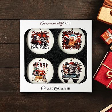 Christmas on a Farm Ornament Bundle