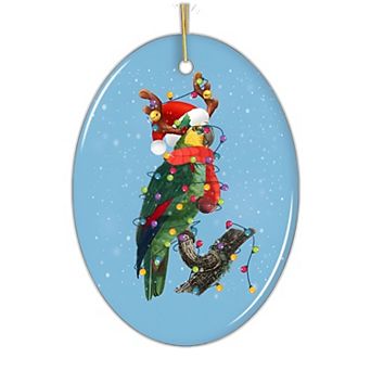 Parrot Christmas Ornament