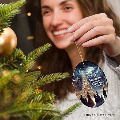 Stars are Openings in Heaven Ornament, Victorian Christmas Remembrance Keepsake