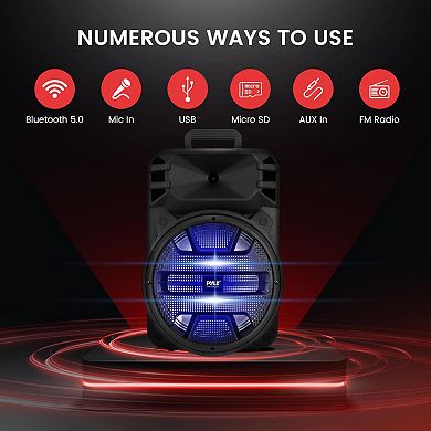 Pyle 12'' Portable Bluetooth Speaker System
