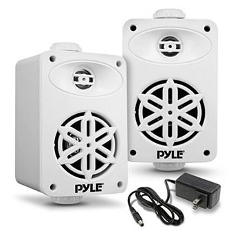 Pyle Bluetooth Indoor Outdoor Speakers Pair-200