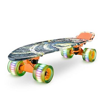 6'' PP Deck Skateboard - Mini Cruiser Skateboard, Designed for Kids, Teens, and Adults