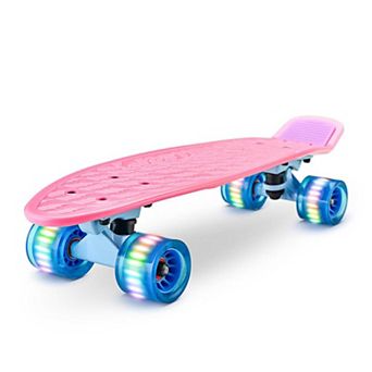 6'' PP Deck Skateboard - Mini Cruiser Skateboard, Designed for Kids, Teens, and Adults