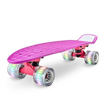 6'' PP Deck Skateboard - Mini Cruiser Skateboard, Designed for Kids, Teens, and Adults