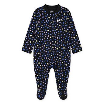 Newborn Baby Girls Nike Essentials All-Over Print One-Piece Coverall