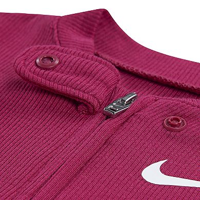 Newborn Baby Nike Rib Knit Coverall