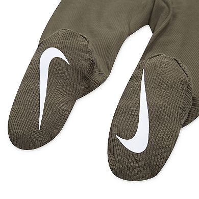 Newborn Baby Nike Ribbed One-Piece Coverall
