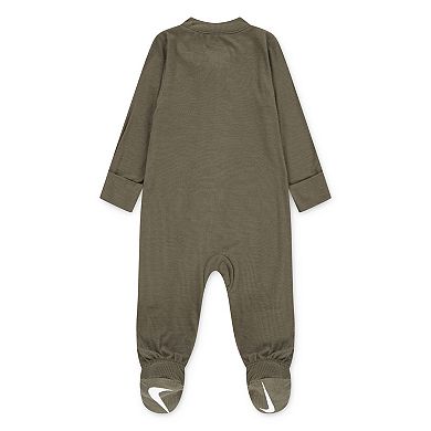 Newborn Baby Nike Ribbed One-Piece Coverall