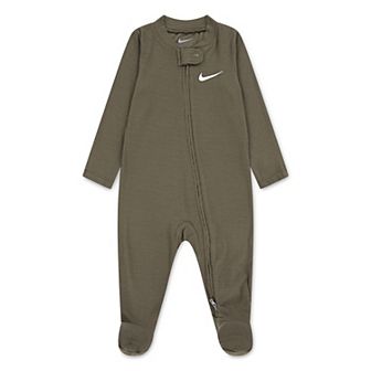 Newborn Baby Nike Ribbed One-Piece Coverall