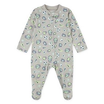 Newborn Baby Nike Sportball All-Over Print Coverall