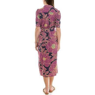 Women's Nicole Miller Short Sleeves Shirtdress