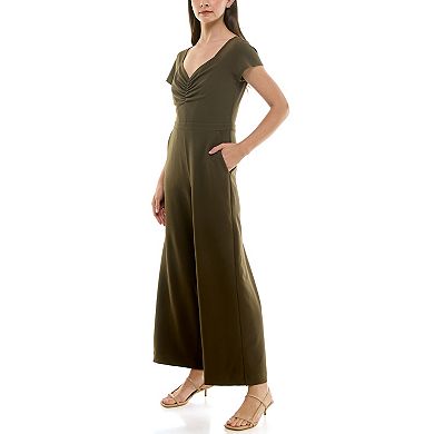 Women's Nicole Miller Cap Sleeve Jumpsuit