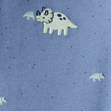 Baby Boy Carter's Rhino Print Cotton Long-Sleeve Sleep & Play
