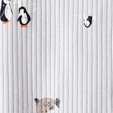 Baby Carter's Penguin Print Cotton Long-Sleeve Sleep & Play
