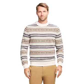 Men's IZOD Fair Isle Crewneck Sweater