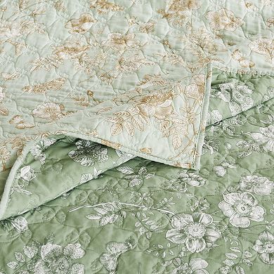 Greenland Home Fashions Olivia Quilt Set