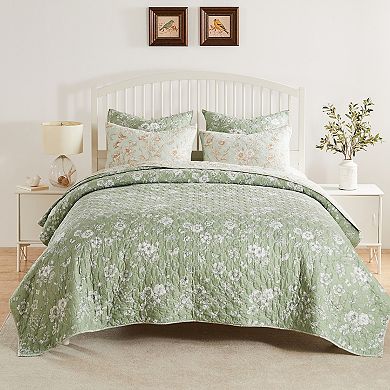 Greenland Home Fashions Olivia Quilt Set