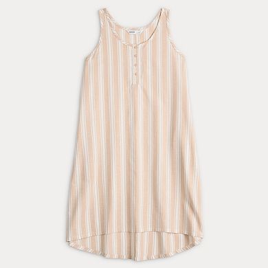 Women's Sonoma Goods For Life® Linen Like Woven Sleep Chemise