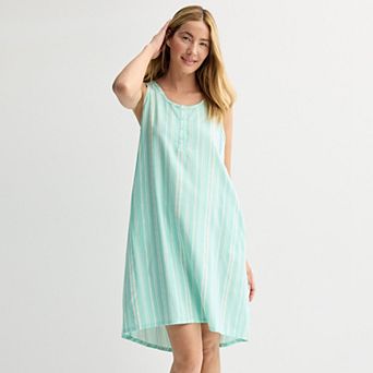 Women's Sonoma Goods For Life® Linen Like Woven Sleep Chemise