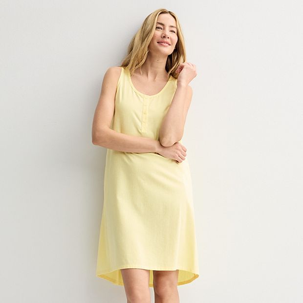 chinese dress ladies Simple&Opulence Women's Summer Dresses 100% Linen Beach Sundress Nightgown  Long Casual Lounge Sleep Dress with Pockets(Red,M) at Amazon Women's  Clothing store main image 0