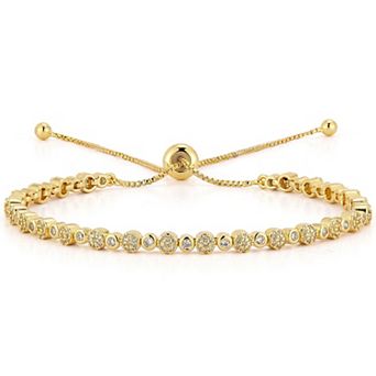WINX Cubic Zirconia Round Adjustable Bracelet
