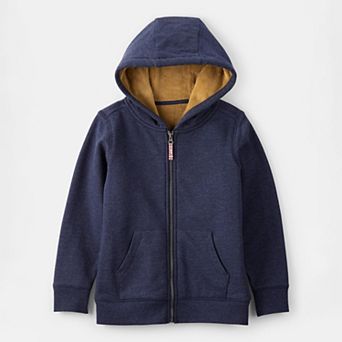 Boys 4-14 Carter's Long Sleeve Hooded Zip-Up Jacket
