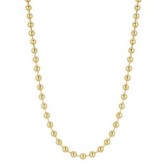 WINX 18k Gold Plated Ball Chain Necklace