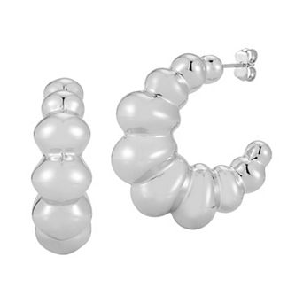 WINX Bold Bubble C-Hoop Earrings