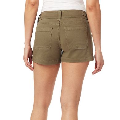 Juniors' WallFlower Ultra Mid Rise Utility Relaxed Shorts