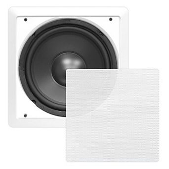 Pyle 10" In-Wall/In-Ceiling Subwoofer, 360W Peak Power
