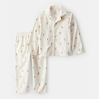 Toddler Carter's Mini Christmas 2 pc Pajama Top & Bottoms Set