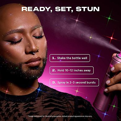 On 'Til Dawn Glitter Waterproof Setting Spray