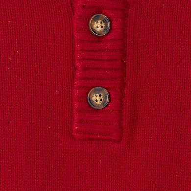 Toddler Boy Carter's Button-Up Pullover Sweater