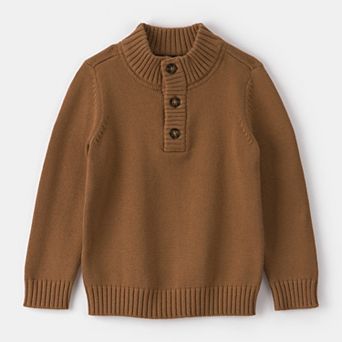Toddler Boy Carter's Pullover Sweater with Button Detail